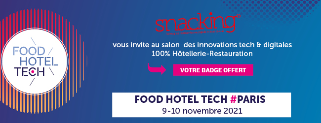 votre badge pour food hotel tech offert par france snacking