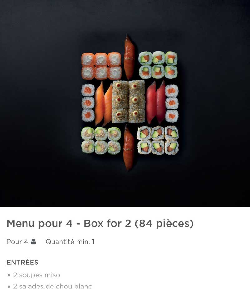 Sushi Shop : la box à partager est disponible chez GoCater