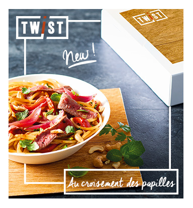 Twist, le plateau repas éco-conçu par Room Saveurs