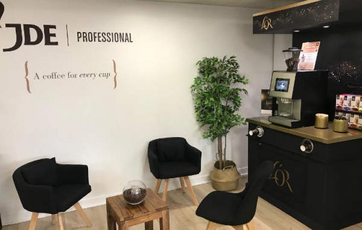 JDE professional imagine un showroom expérientiel pour transmettre son expertise café