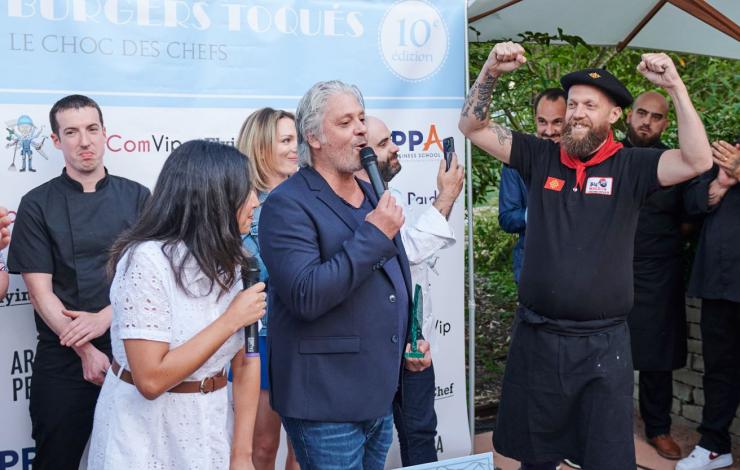 L'Aveyronnais Thomas Saint-Léger remporte le concours des Burgers Toqués 2023 - Téton de Vénus