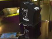 CharLi Charger recharge les batteries dans les Cafés TGV