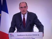 Jean Castex annonce le 18/03/2021 16 départements en confinement hybride et un couvre-feu reculé à 19 h 