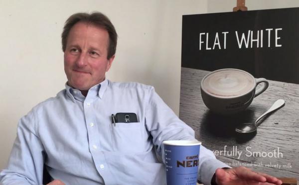 Snacking TV #FLTLondres : le fondateur de Caffé Nero décrypte le boom du coffee shop