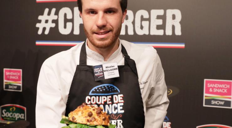 Nicolas Willaume remporte la Coupe de France de Burger 2018 by Socopa