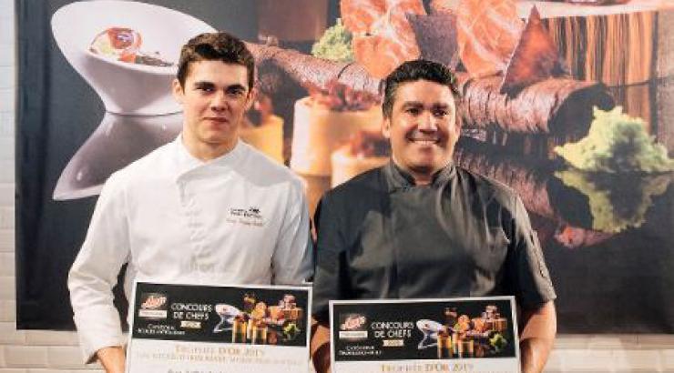 2 lauréats en or pour le concours de Chefs Aoste Professionnel 2019 