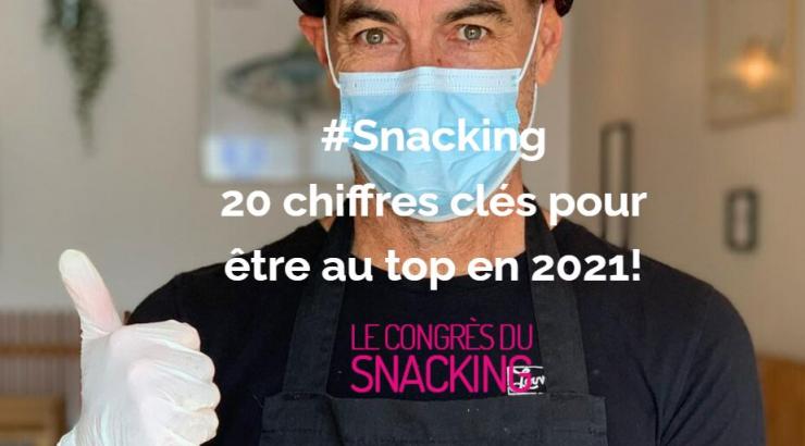 Congrès du Snacking 2021, les tendances en 20 chiffres-clés pour être au TOP !