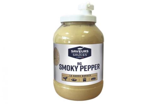 Sauce BG Smoky Pepper Pompe 3 L - Saveurs & Sauces