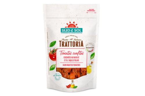 Tomates confites Trattoria cuisinées au basilic & huile d'olive