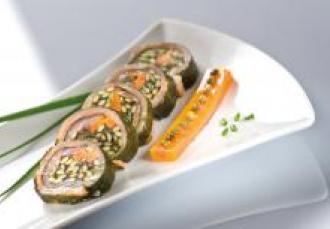 Sushi de Lentilles Vertes du Puy et saumon fumé